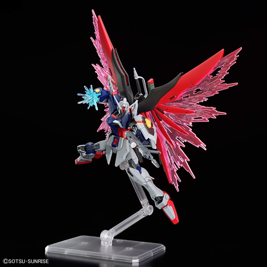 The HG Destiny Gundam Spec II & Zeus Silhouette, BB Senshi ZGMF