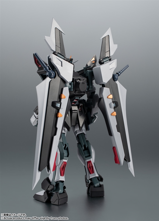ストライクノワールガンダム L BUILD ランチャーストライカーセット 手から射出するアンカーランチャーほか各種武装を収録！「ROBOT魂
