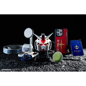 ガンダム＆シャア専用ザクIIがモチーフのスマホケースやテック