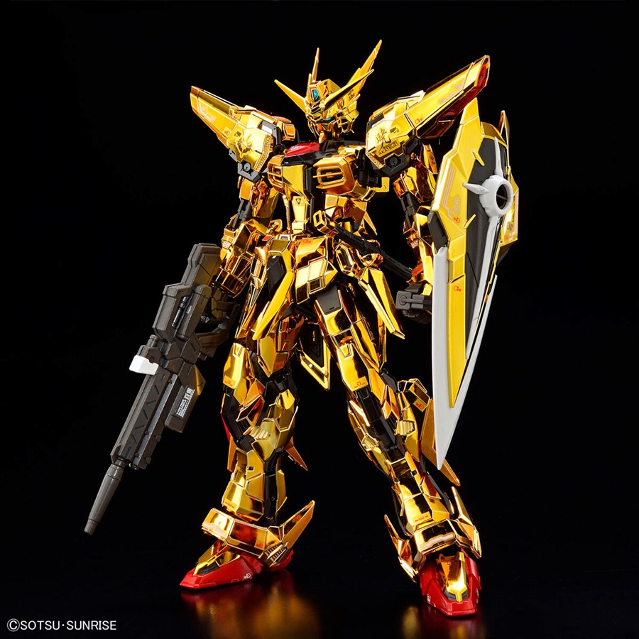 The RG Akatsuki Gundam Oowashi Unit and BB Senshi C.E.73
