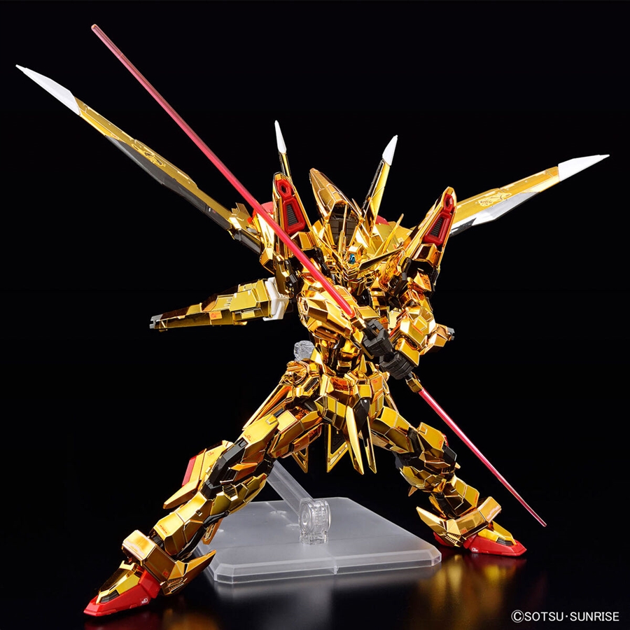 The RG Akatsuki Gundam Oowashi Unit and BB Senshi C.E.73