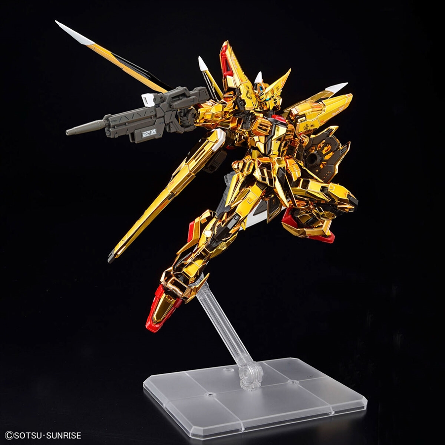 The RG Akatsuki Gundam Oowashi Unit and BB Senshi C.E.73