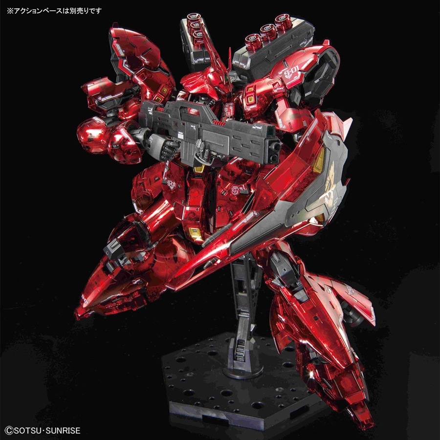 RG ガンダムベース限定 サザビー［メカニカルコアメッキ］」12月21日