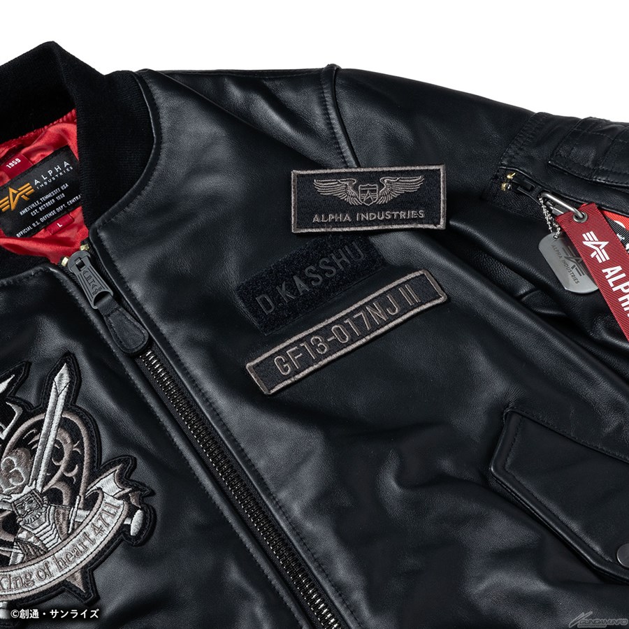 Pre-orders for the STRICT-G×ALPHA INDUSTRIES Leather MA-1 Mobile
