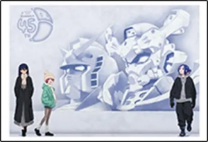 2025さっぽろ雪まつり『機動戦士Gundam GQuuuuuuX -Beginning-』描き