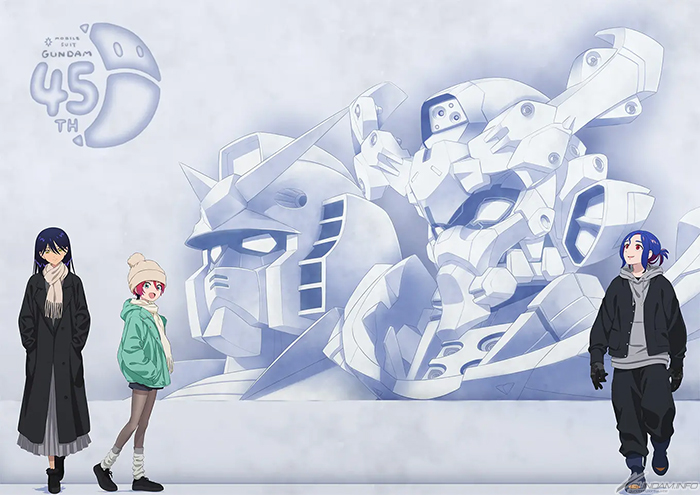 2025さっぽろ雪まつり『機動戦士Gundam GQuuuuuuX -Beginning-』描き