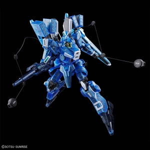 MG Gundam Mk-V [Clear Color] and HG Messer Type-F01 [Clear Color