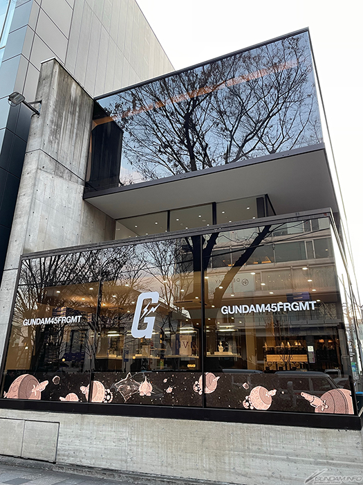 Mobile Suit Gundam × fragment Collaboration Store GUNDAM45FRGMT