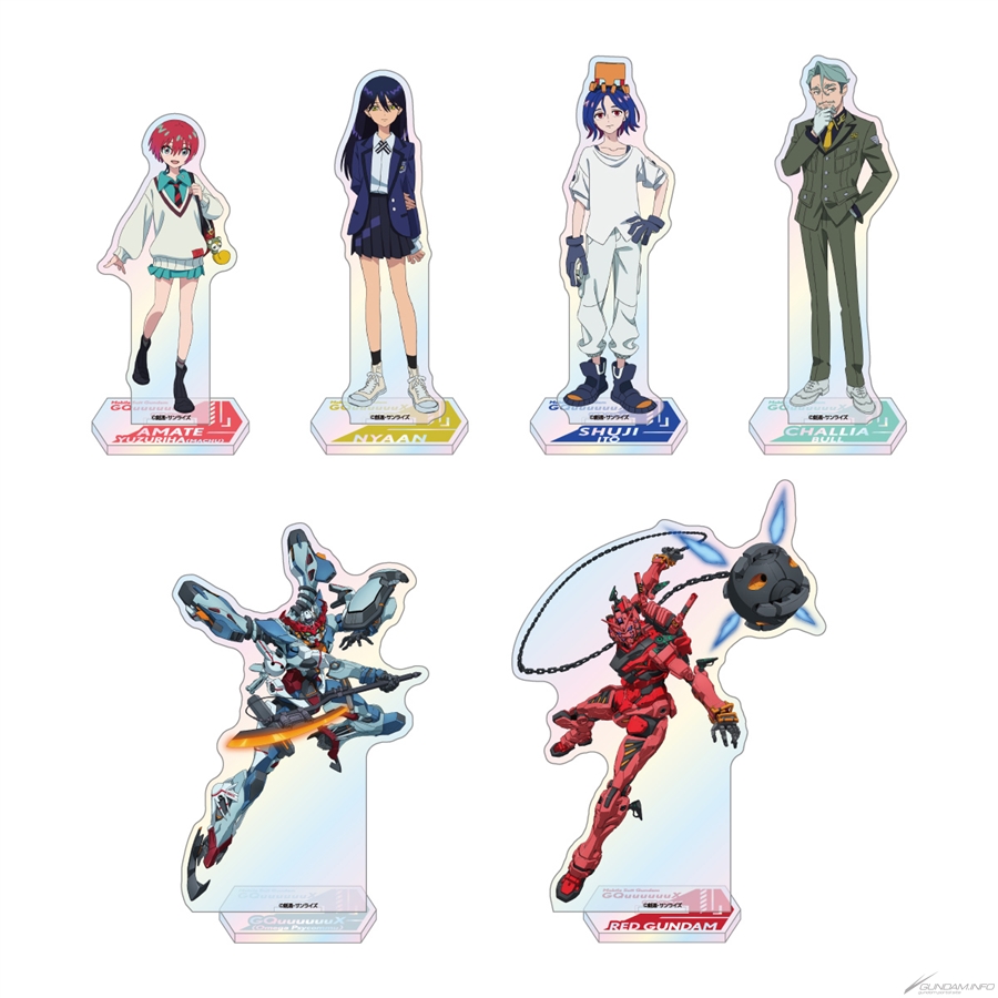 シャア、赤いガンダムを含むグッズラインナップ公開！『機動戦士Gundam
