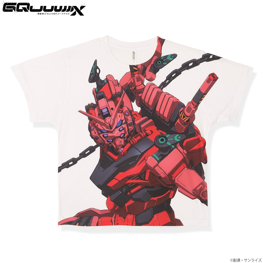 機動戦士Gundam GQuuuuuuX』赤いガンダム」アパレル＆雑貨アイテム全5