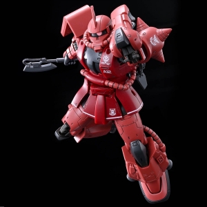 HG ザク・デザートタイプ ピンクパンサー隊機」「HG シャア専用高機動