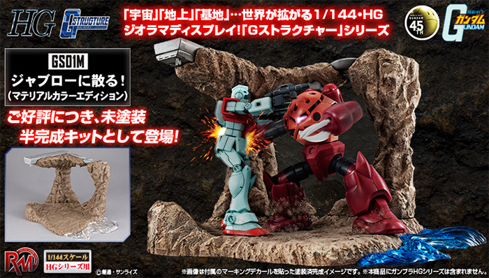 RMS 機動戦士ガンダム Gストラクチャー【GS01M】ジャブローに散る