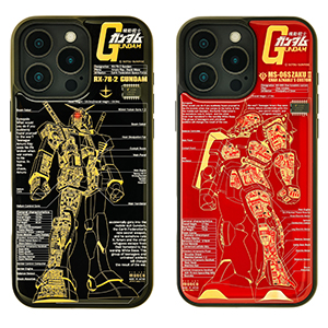 電池無しでLEDが発光する「FLASH ガンダム 基板アート」にiPhone 16Pro