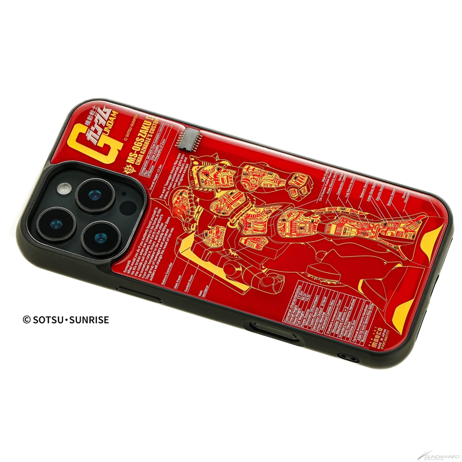 電池無しでLEDが発光する「FLASH ガンダム 基板アート」にiPhone 16Pro