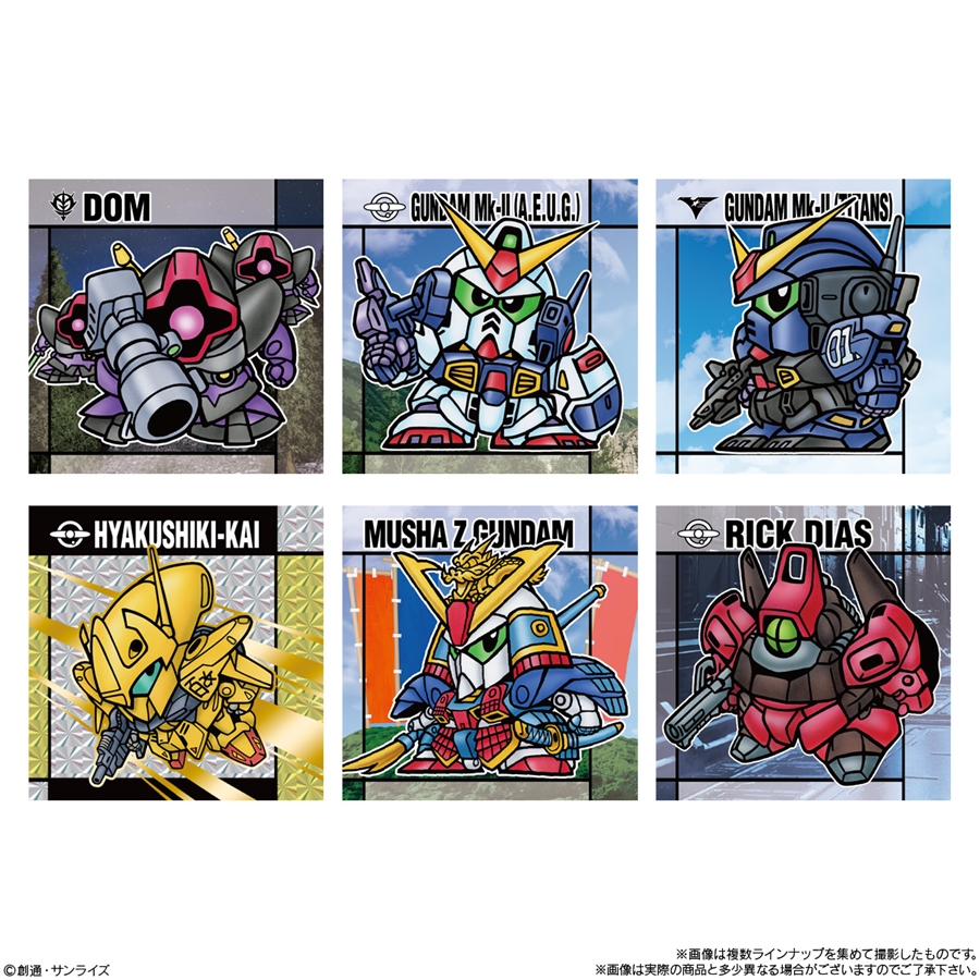 元祖SDガンダムスナック シール 全32種 第1段 フルコンプ！