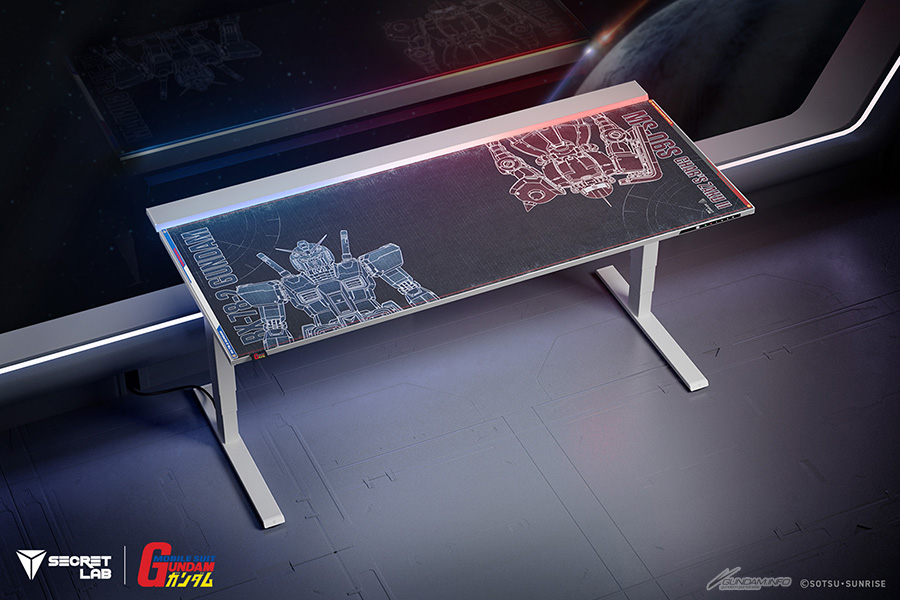 Secretlab 機動戦士ガンダムコレクション」北米・欧州・アジア地域で