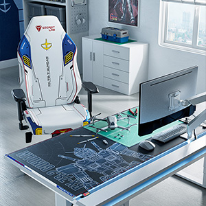 Secretlab 機動戦士ガンダムコレクション」北米・欧州・アジア地域で