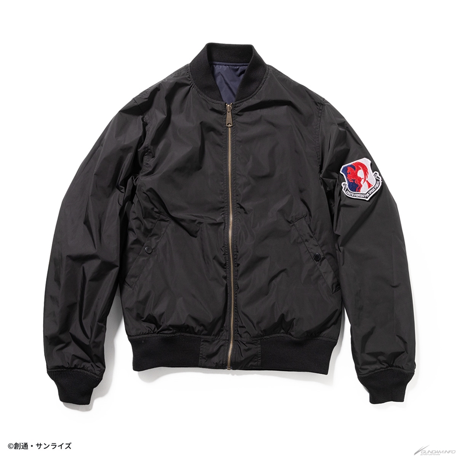 STRICT-G×ALPHA INDUSTRIES Mobile Suit Gundam LIGHT MA-1 One Year