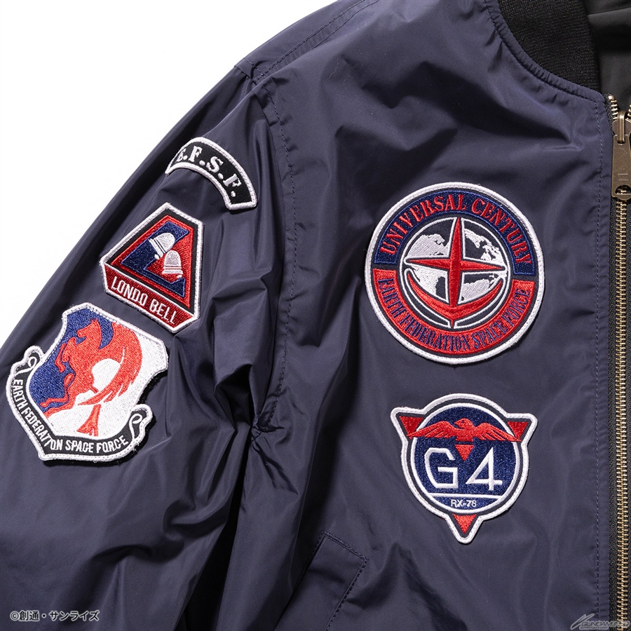 STRICT-G×ALPHA INDUSTRIES「『機動戦士ガンダム』LIGHT MA-1 一年戦争