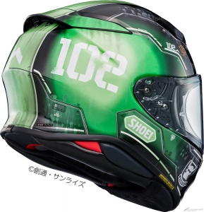 機動戦士ガンダム THE ORIGIN』×「SHOEI」コラボヘルメット発売決定