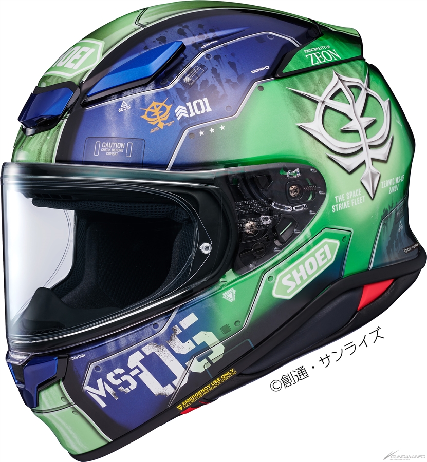 機動戦士ガンダム THE ORIGIN』×「SHOEI」コラボヘルメット発売決定