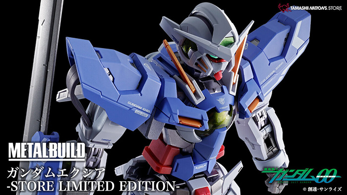 魂ストア限定アイテム「METAL BUILD ガンダムエクシア -STORE LIMITED