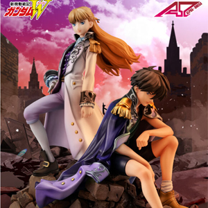 アルファオメガシリーズ 新機動戦記ガンダムW ヒイロ・ユイ＆リリーナ