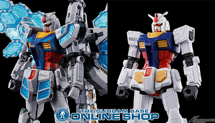 Three Gundam Pavilion-related GUNPLA Including the EXPO2025 RX
