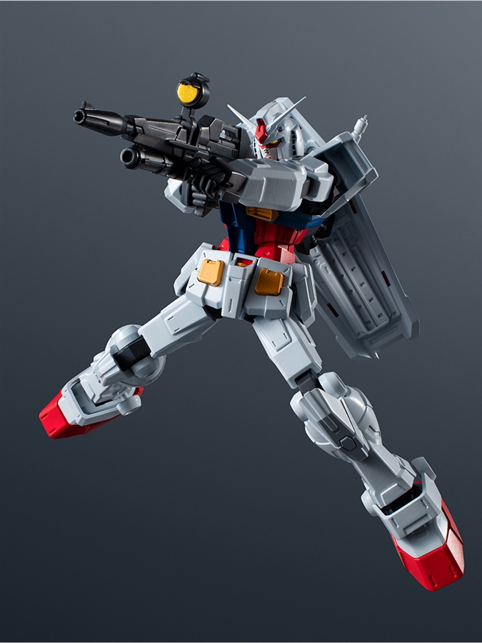 GUNDAM UNIVERSE RX-78-2 Gundam, Burning Gundam, and Gundam