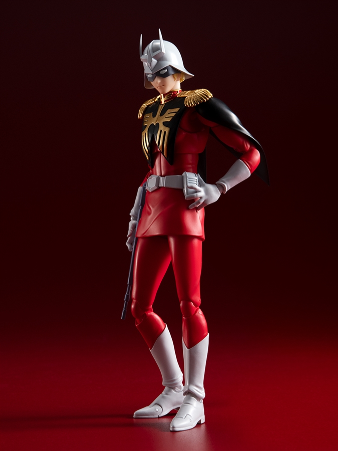 S.H.Figuarts シャア・アズナブル」10月発売決定！関節可動域の追求