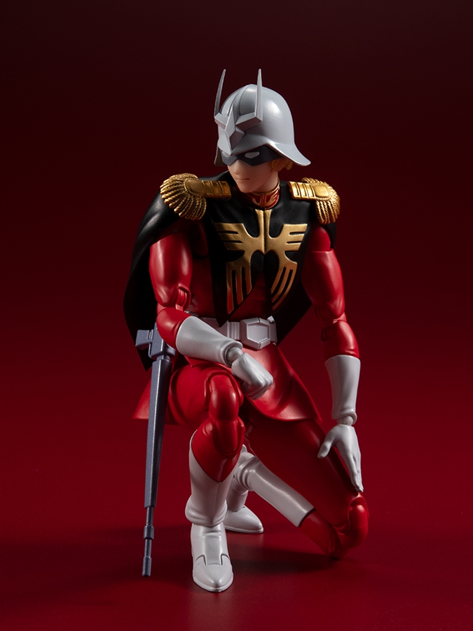 S.H.Figuarts シャア・アズナブル」10月発売決定！関節可動域の追求