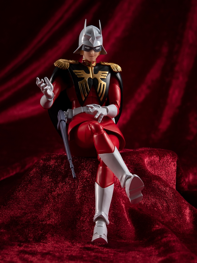 SHFiguarts シャア・アズナブル S.H.Figuarts シャア・アズナブル」10月発売決定！関節可動域の追求