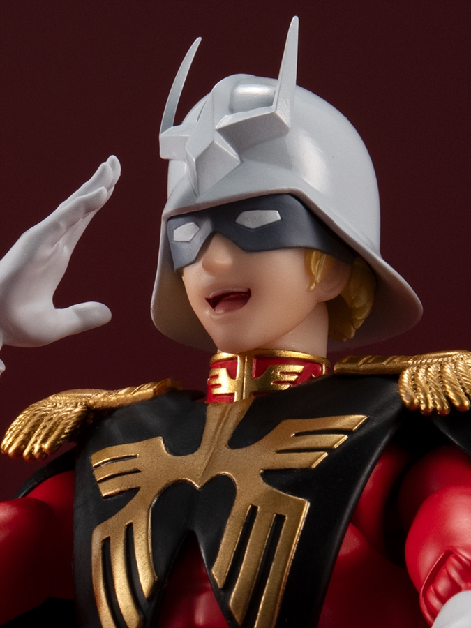 S.H.Figuarts シャア・アズナブル」10月発売決定！関節可動域の追求