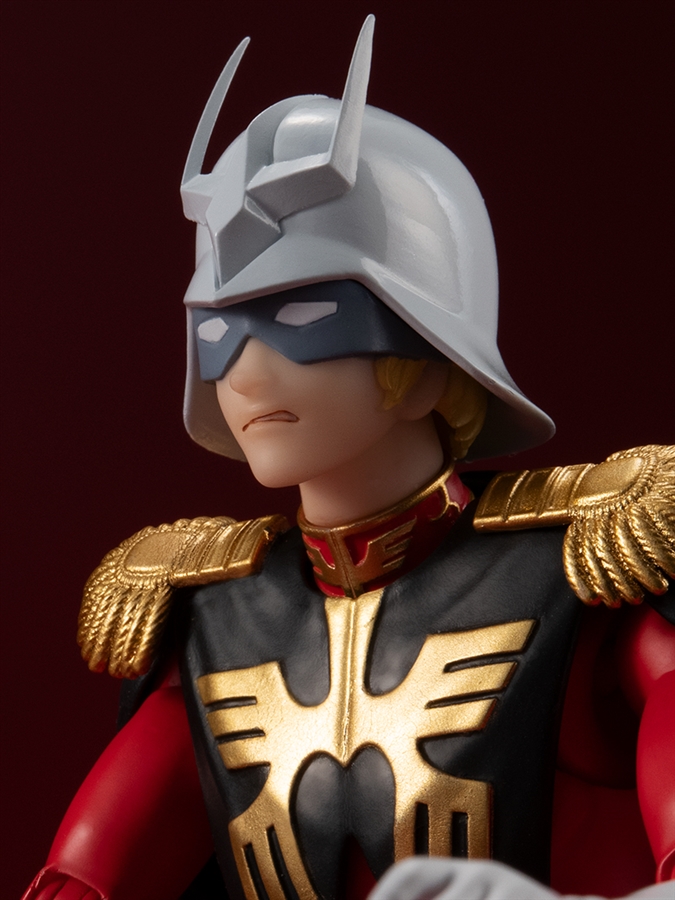 S.H.Figuarts シャア・アズナブル」10月発売決定！関節可動域の追求