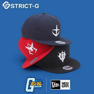 STRICT-G NEW ERA®『機動戦士ガンダム』9FIFTY Cap」全3種、本日13時