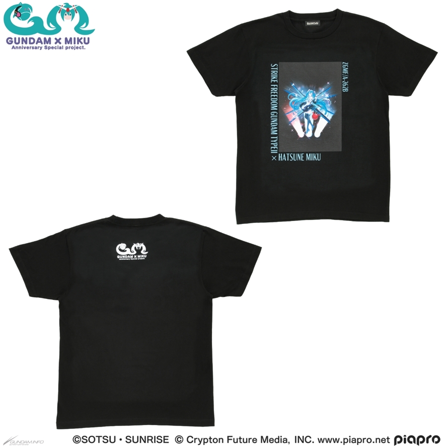 ガンダム45周年×初音ミク」アパレル雑貨アイテム全4点、本日より予約