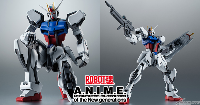 ROBOT魂 ストライクガンダム ver. A.N.I.M.E.」10月再販決定！伸びやか