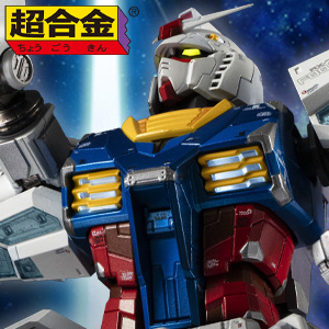抽獎銷售「Chogokin RX-78F00/E鋼彈」第4 次預訂接受今天開始！ 立像的