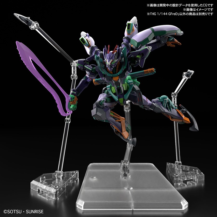 機動戦士Gundam GQuuuuuuX』よりガンプラ「HG GFreD」が8月発売決定
