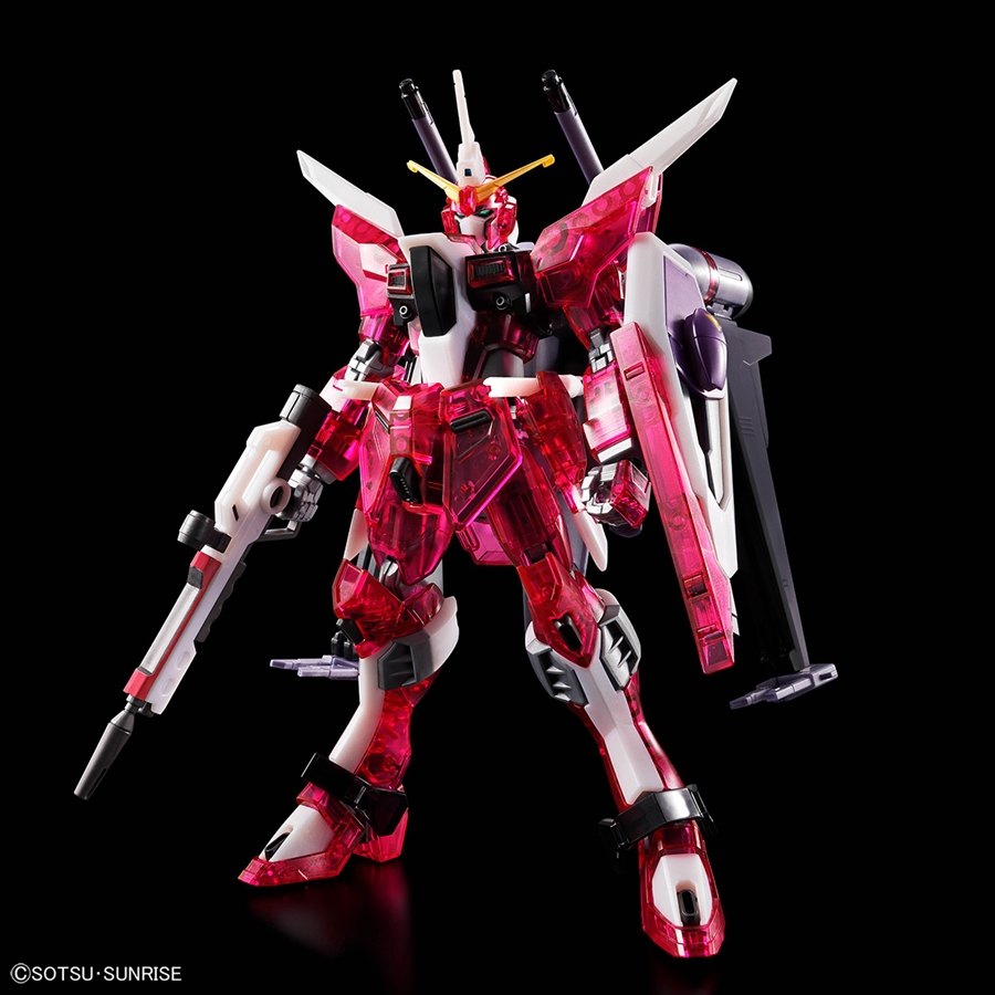 HG インフィニットジャスティスガンダム弐式［クリアカラー］」「HG