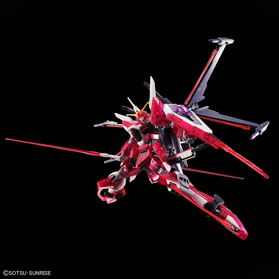 HG インフィニットジャスティスガンダム弐式［クリアカラー］」「HG