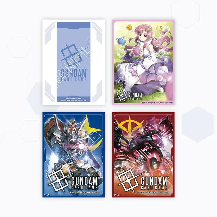 ガンダムカードゲーム」スタートデッキ全4種、本日発売！「ガンダム