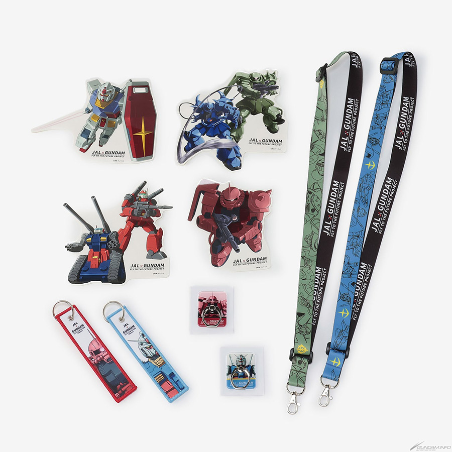 JAL×GUNDAM FLY TO THE FUTURE PROJECT「ガンダム御翔印」＆オリジナル