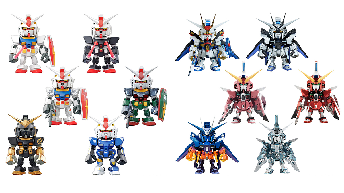 オリジナルディフォルメフォーマットガンダムフィギュア「QMSV mini オリジナルディフォルメフォーマットガンダムフィギュア「QMSV mini