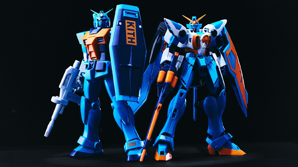 Lifestyle Brand Kith and GUNPLA Collaborate! The Drawing for the