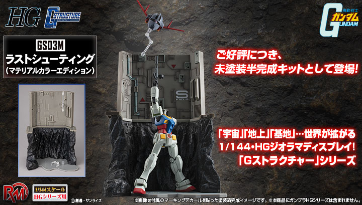 Realistic Model Series Gストラクチャー 機動戦士ガンダム【GS03M