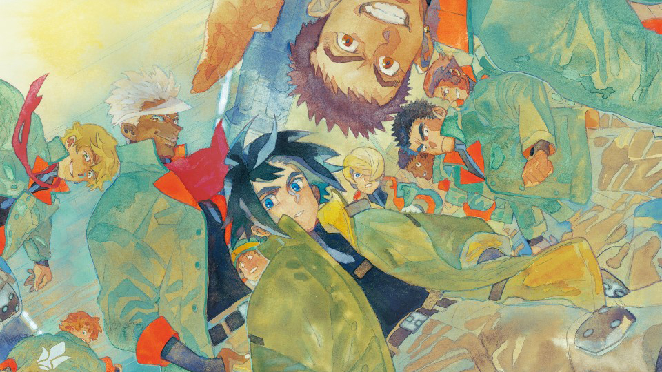 伊藤 悠描き下ろしジャケット絵柄公開！アナログ盤「『機動戦士