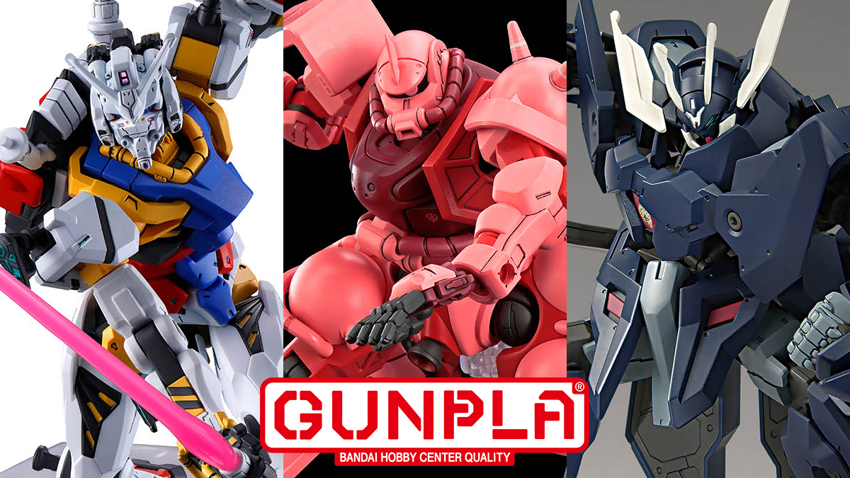 HG 白いガンダム」「HG シャア専用ザク（GQ）」「HG ガンダムザガン