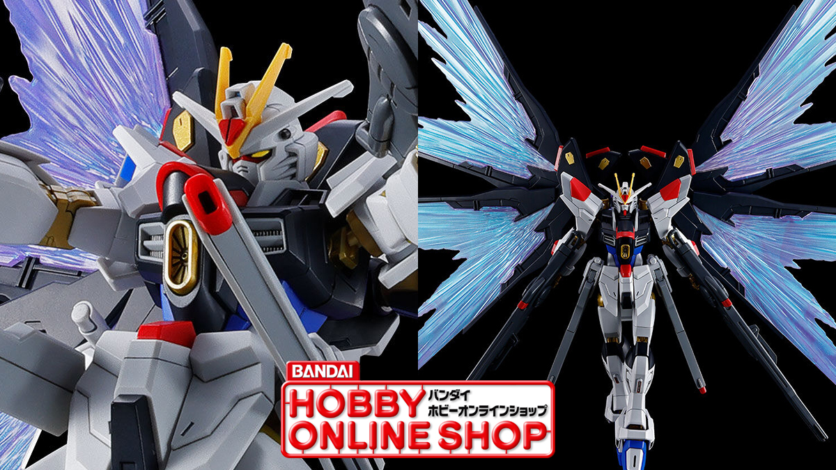 HG Strike Freedom Gundam TypeⅡ & Wings of Light Effect Set: Pre