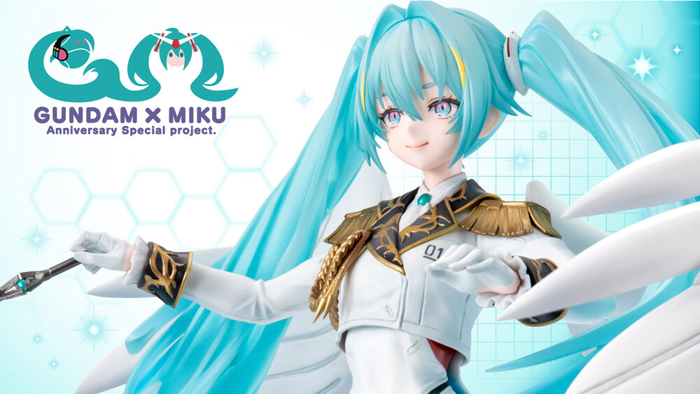 Lucrea 機動戦士ガンダム45周年×初音ミク 初音ミク×ウイングガンダム